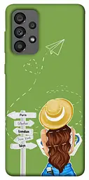 Чохол Demsky Travel girl для Samsung Galaxy A73 5G