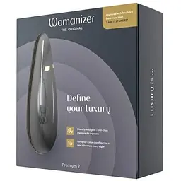 Вакуумний кліторальний стимулятор Womanizer Premium 2 Black - мініатюра 8