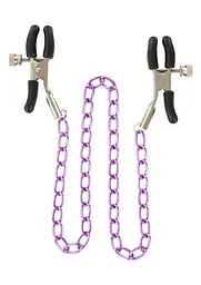 Затискачі для сосків ToyJoy Stimulating Nipple Chain Metal (сріблястий)