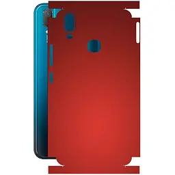 Захисна плівка StatusSKIN для Vivo Y11 1906 Корпус Вініл червона матова