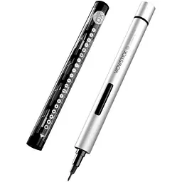 Електровикрутка Wowstick Try 1P 20 in 1 Silver [100399]