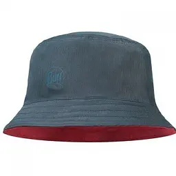 Панама Buff Travel Bucket Hat M/L Синій-Червоний - мініатюра 3