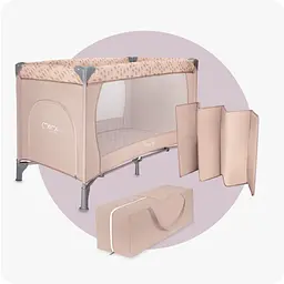 Манеж класичний MoMi Belove Beige (LOZE00027) - мініатюра 4