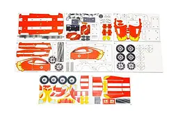 Конструктор Puz-00976 "Red Flame" дерев'яний PuzzleOk - мініатюра 2