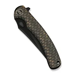 Ніж складаний Weknife Dracarys Bohler M390 титан 6AL4V 90,9 мм бронзовий/чорний - мініатюра 6