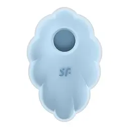 Стимулятор Satisfyer Cloud Dancer Вакуумний, 9 см блакитний - мініатюра 2