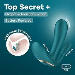 Подвійний вібратор у трусики Satisfyer Top Secret+ Battery Series - мініатюра 7
