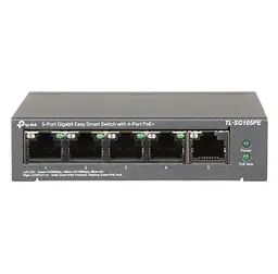 Комутатор TP-Link TL-SG105PE (TL-SG105PE) - мініатюра 1