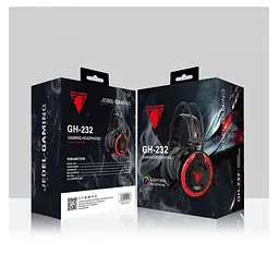 Ігрові навушники з мікрофоном Jedel GH232 Balck - мініатюра 3