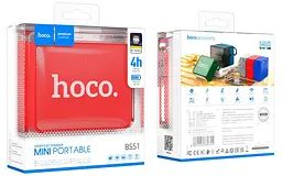 Портативна акустика Hoco Portable Speaker BS51 Red [780744] [78961] - мініатюра 4