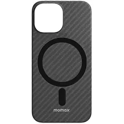 Чохол ультратонкий iPhone 14 Momax Carbon Case with MagSafe, карбоновий (MDAP22SD)