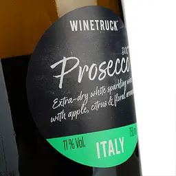 Уцінка. Вино ігристе Wine Truck Prosecco Extra Dry 11% 0.75 л - мініатюра 5