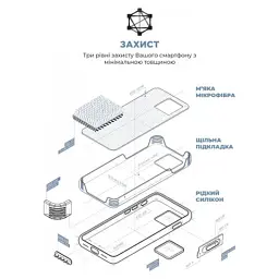 Чохол до мобільного телефона Armorstandart ICON2 MagSafe Apple iPhone 15 Pro Max Winter Blue (ARM72755) - мініатюра 6
