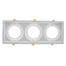 Світильник врізний поворотний Brille ML-020/3 AR111 WH 48-021 - мініатюра 7