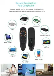 Пульт керування Air Mouse G10S з голосовим керуванням і гіроскопом для Android TV приставок - мініатюра 7