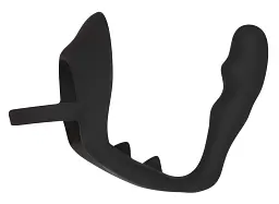 Стимулятор простати Black Velvets RingPlug, 10.5 см чорний - мініатюра 5