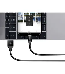 Кабель Baseus Yiven Cable USB to MicroUSB 2A 1.5m CAMYW-B01 Black - мініатюра 2