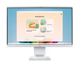 Acer Комп'ютер персональний моноблок Acer Aspire S27B-UGMTL-U 27" FHD, Intel U5-115U, 16GB, F1TB, UMA, WiFi, кл+м, Lin, білий - мініатюра 2