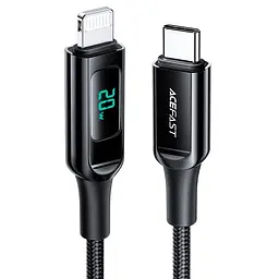 Дата кабель Acefast C6-01 Type-C to Lightning 30W (1.2m) Black