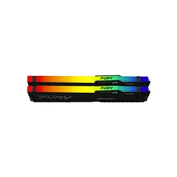 Модуль пам'яті для комп'ютера DDR5 128GB (2x64GB) 5600 MHz Beast RGB Kingston Fury (ex.HyperX) (KF556C40BBAK2-128) - мініатюра 4