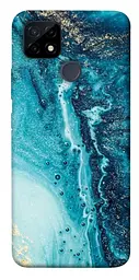 Чохол Demsky Блакитна фарба для Realme C12