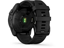 Смарт-годинник Garmin Fenix 7X Sapphire S. Black DLC Titanium w. Black Band (010-02541-22/23)