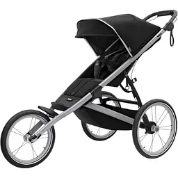 Дитяча коляска Thule Glide 2 Jet Black з люлькою (TH 10101952-20110748) - мініатюра 2
