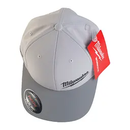 Бейсболка MILWAUKEE, PERFORMANCE BCP GR SM, дихаюча, сіра, розмір S/M - мініатюра 2