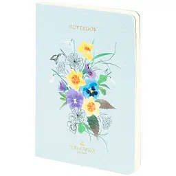 Книга записна Axent Turnowsky Bijoux 1 A6 60 аркушів клітинка (8711-8-A-TR) - мініатюра 2