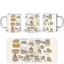 Кухоль GeekLand Pusheen Пушин PC 02.25 330 мл білий - мініатюра 4