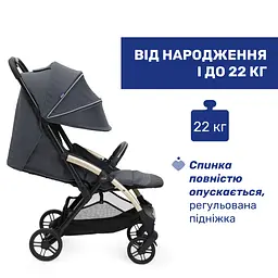 Прогулянкова коляска Chicco Goody XPlus сіра (87040.27) - мініатюра 4
