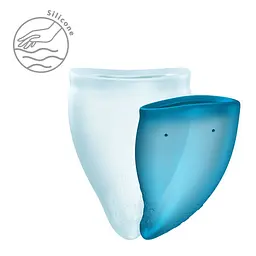 Набір менструальних чаш Fun Factory FUN CUP EXPLORE KIT, 2 шт - мініатюра 4