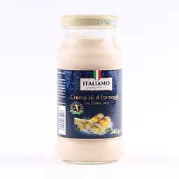 Соус Italiamo Crema ai 4 formaggi 4 сира 340г.