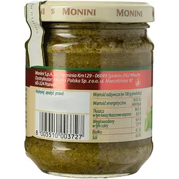 Соус Monini Pesto Alla Genovese з базиліком 190 г  - мініатюра 4