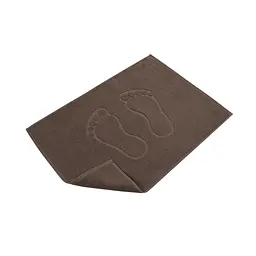 Рушник для ніг Lotus Home - Коричневий V2 (800 г/м²) 50x70