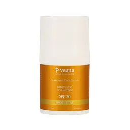 Сонцезахисний крем для обличчя з шипшиною SPF 30 Vesna 50 мл - мініатюра 2
