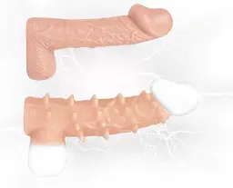 Насадка на член Kokos Nude Sleeve NS 006, L - мініатюра 3