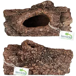 Декорація укриття Terrario Wood Cave S 14x9x7см (15108) - мініатюра 8