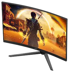 Монітор AOC 31.5" C32G42ZE Black teh0026634 - мініатюра 3