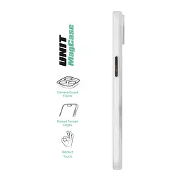 Чехол Apple iPhone 17 Air, Unit MagSafe, белый, прозрачный, магсейф, ударопрочный, магнитный, панель-накладка с поддержкой MagSafe, с поддержкой беспроводной зарядки, TPU+PC, защита всего корпуса, ударопрочный, ArmorStandart (ARM90584) - мініатюра 3