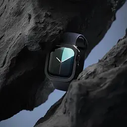 Силіконовий чохол Ringke Air Black для Apple Watch 10 (46мм) - мініатюра 3