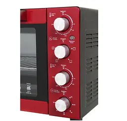 Духовка SATURN ST-EC3305R (червона,50л) - мініатюра 6