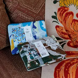 Плед в'язаний Прованс Спадщина Косівські мотиви 120х180 см (44461) - мініатюра 7