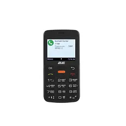 Мобільний телефон T180 MAX 2.3" 2SIM, 1000мА•год, чорний 2E teh0019245 - мініатюра 2