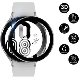 Захисна плівка DK Composite Film box Samsung Galaxy Watch4 (R870 / R875) 44mm (012970) (black) - мініатюра 3