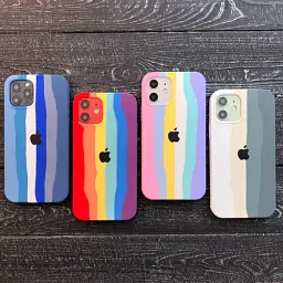 Чохол-накладка Grand для iPhone 11 X 12 13 Rainbow - мініатюра 2