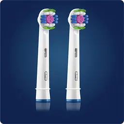 Набір насадок - 2 штуки - змінні голівки для зубної щітки Oral-B 3D White Clean Maximiser EB18PRB-2 - мініатюра 2