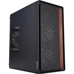 Корпус 1stPlayer WD1-BK-3F1 Black (WD1-BK-3F1) Без БП