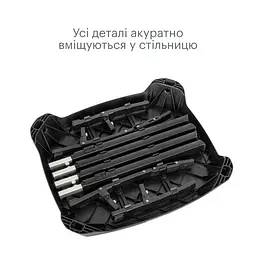 Стільчик для годування Tutti Bambini Nova чорний (611010/9999) - мініатюра 8