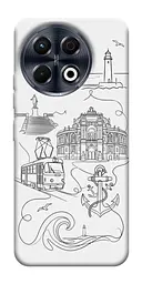 TPU чохол Demsky Odesa spirit для TECNO Spark 30 Pro (KL7)